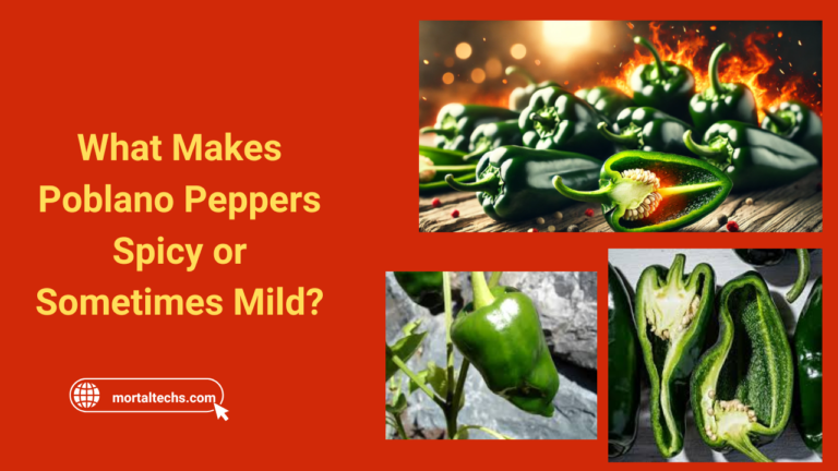 What Makes Poblano Peppers Spicy or Sometimes Mild?