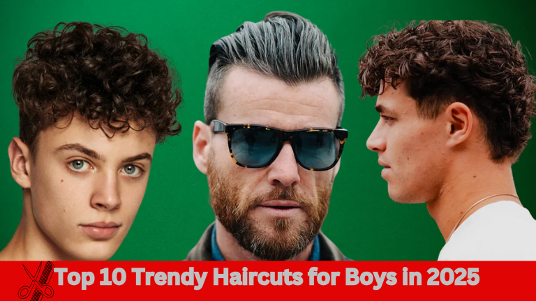 Top 10 Trendy Haircuts for Boys in 2025