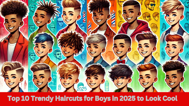 Top 10 Trendy Haircuts for Boys in 2025 to Look Cool