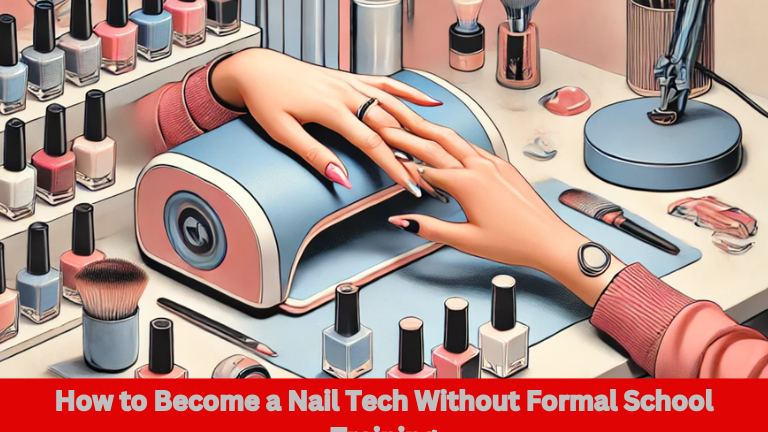 How to Become a Nail Tech Without Formal School Training